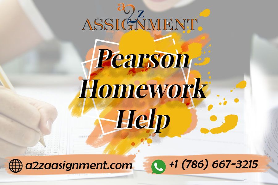 Pearson homework help