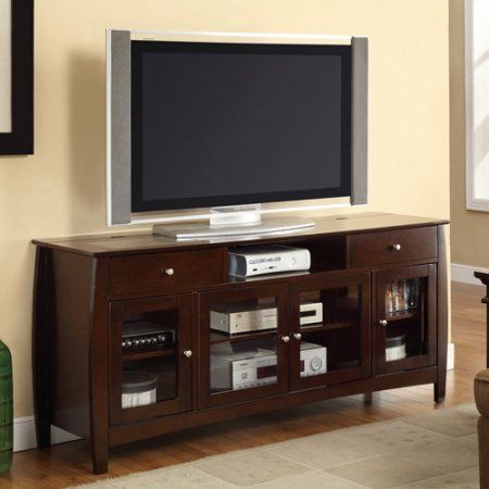 Home Garden 60 Tv Stand Console Sofa Table Rustic Apothecary Entertainment Cherry Finish Furniture Home Garden 60 Tv Stand Console Sofa, Tv Stand Sofa Table