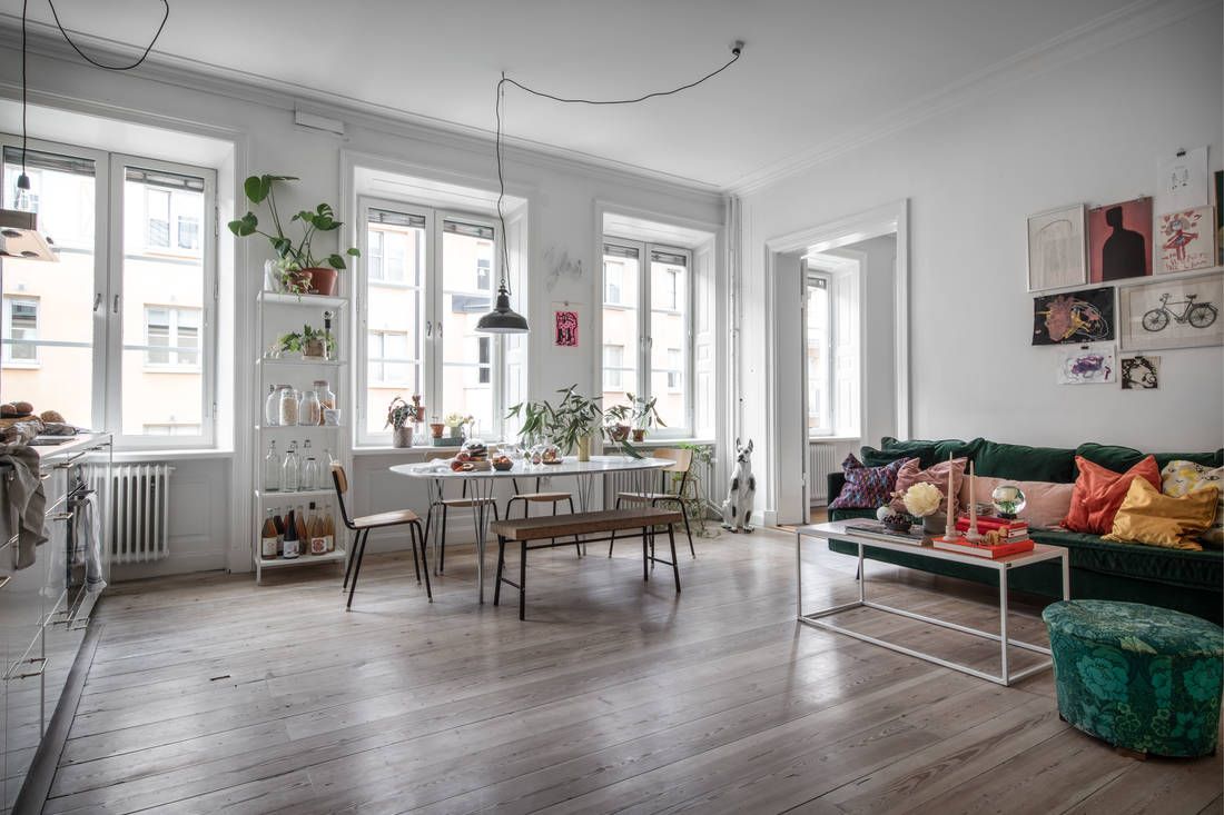 Le design scandinave aime les appartements anciens - PLANETE DECO Le design scandinave aime les appartements anciens - PLANETE DECO