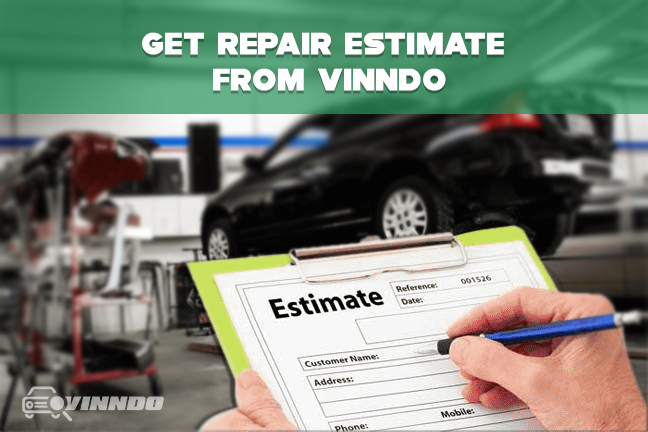 get the affordable vehicle repair estimate only from vinndo visit auto repair estimate app