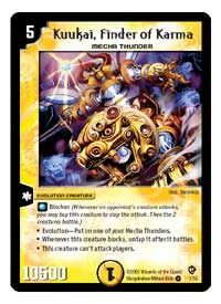 From My Duel Masters Collection Karma Monster Art Comic Book Cover