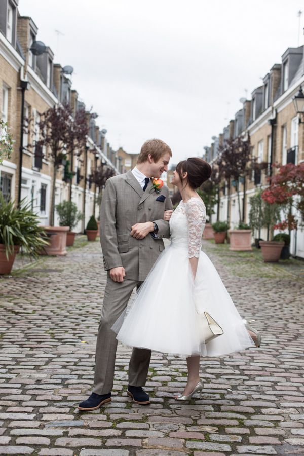 Mod 50s Wedding Dress