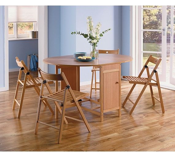 buy home butterfly oval dining table and 4 chairs chocolate at