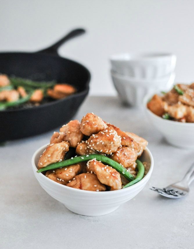 Simple Sesame Chicken - Healthy chicken recipes easy quick #healthy #chicken #recipes #easy #quick Simple Sesame Chicken
