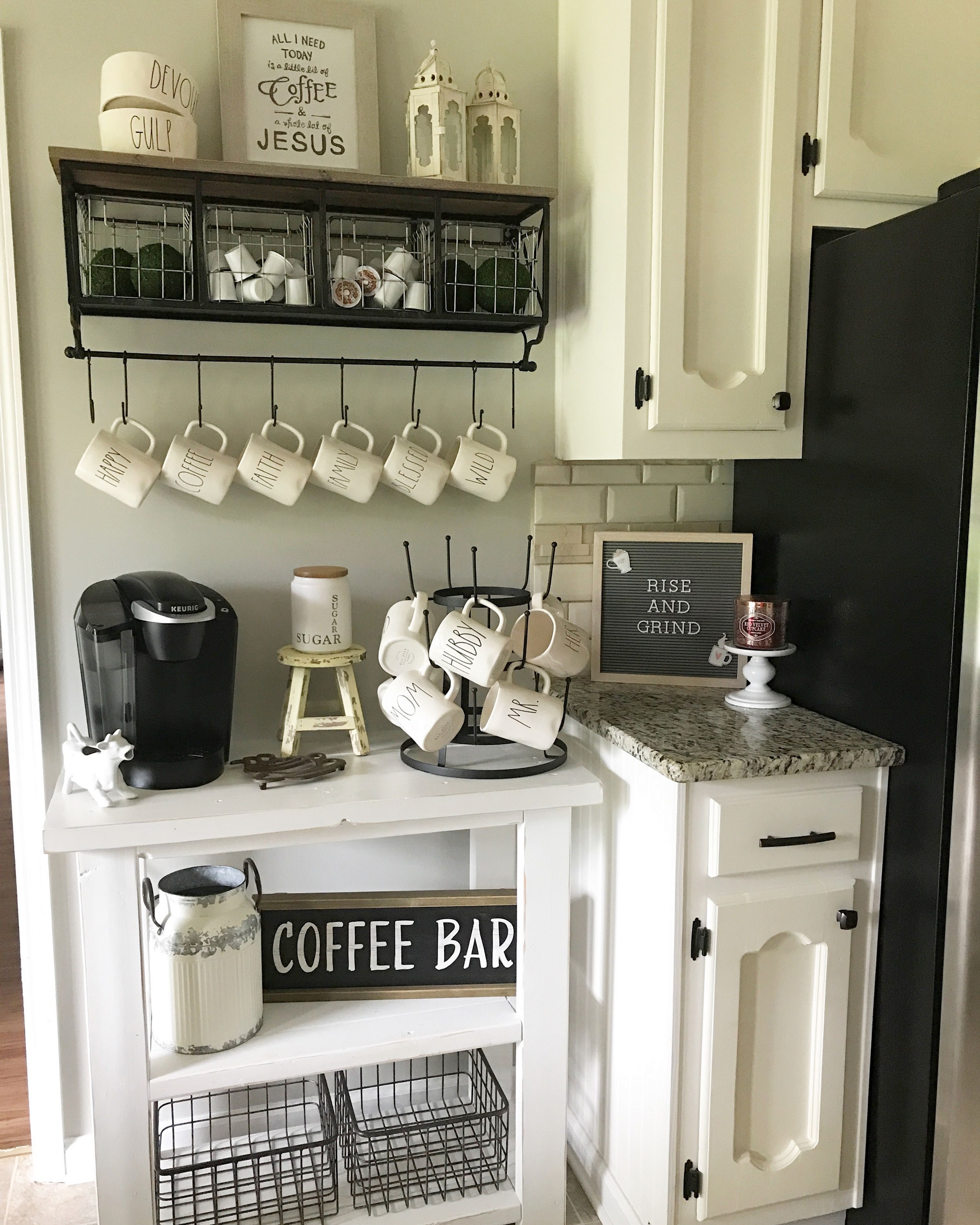 Elegant Home Coffee Bar Design And Decor Ideas 14 Décor de Elegant Home Coffee Bar Design And Decor Ideas 14 Décor de