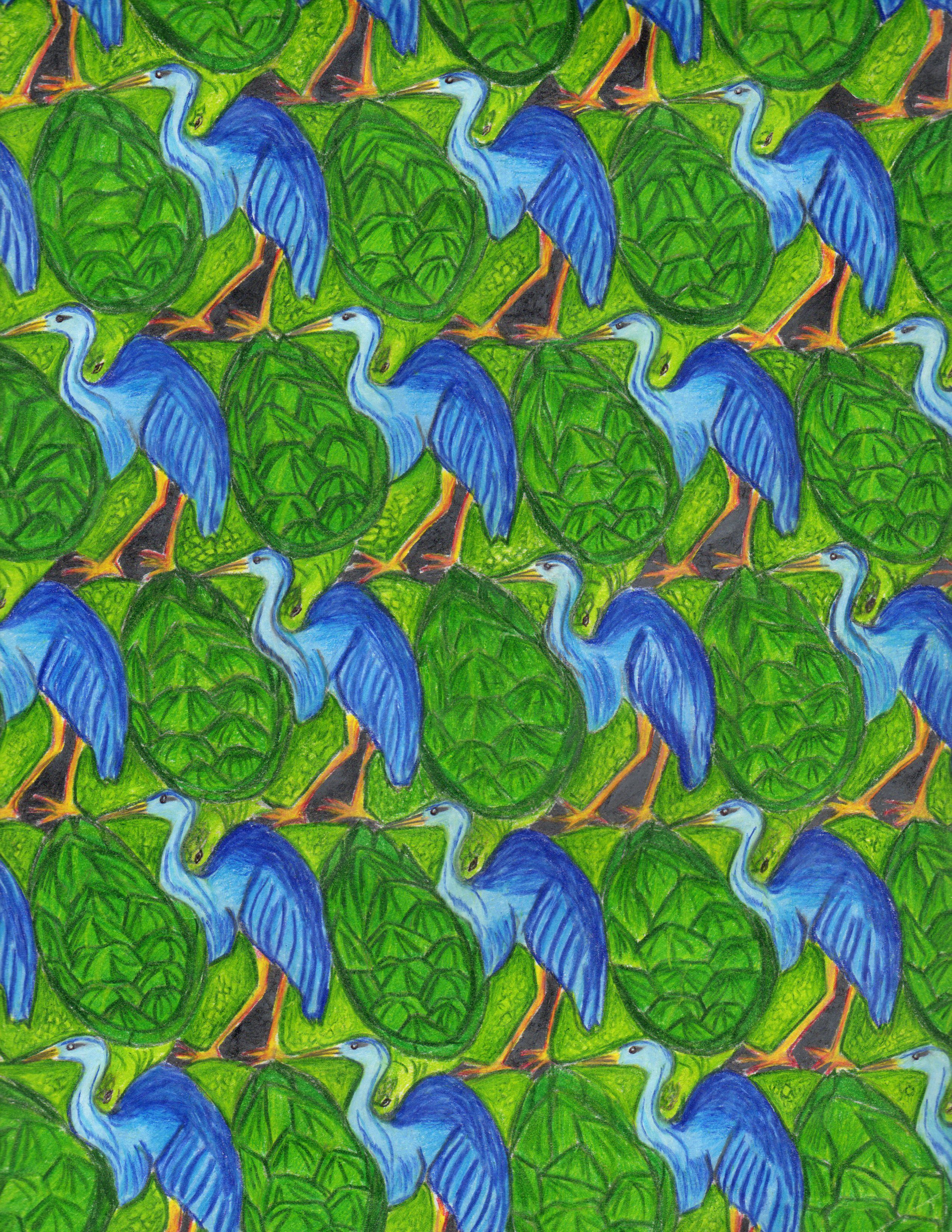 turtle tessellation turtle tessellation