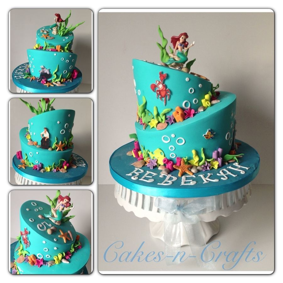 Li E Mermaid Birthday Cake How To Decorate It Li E Mermaid Birthday Cake How To Decorate It