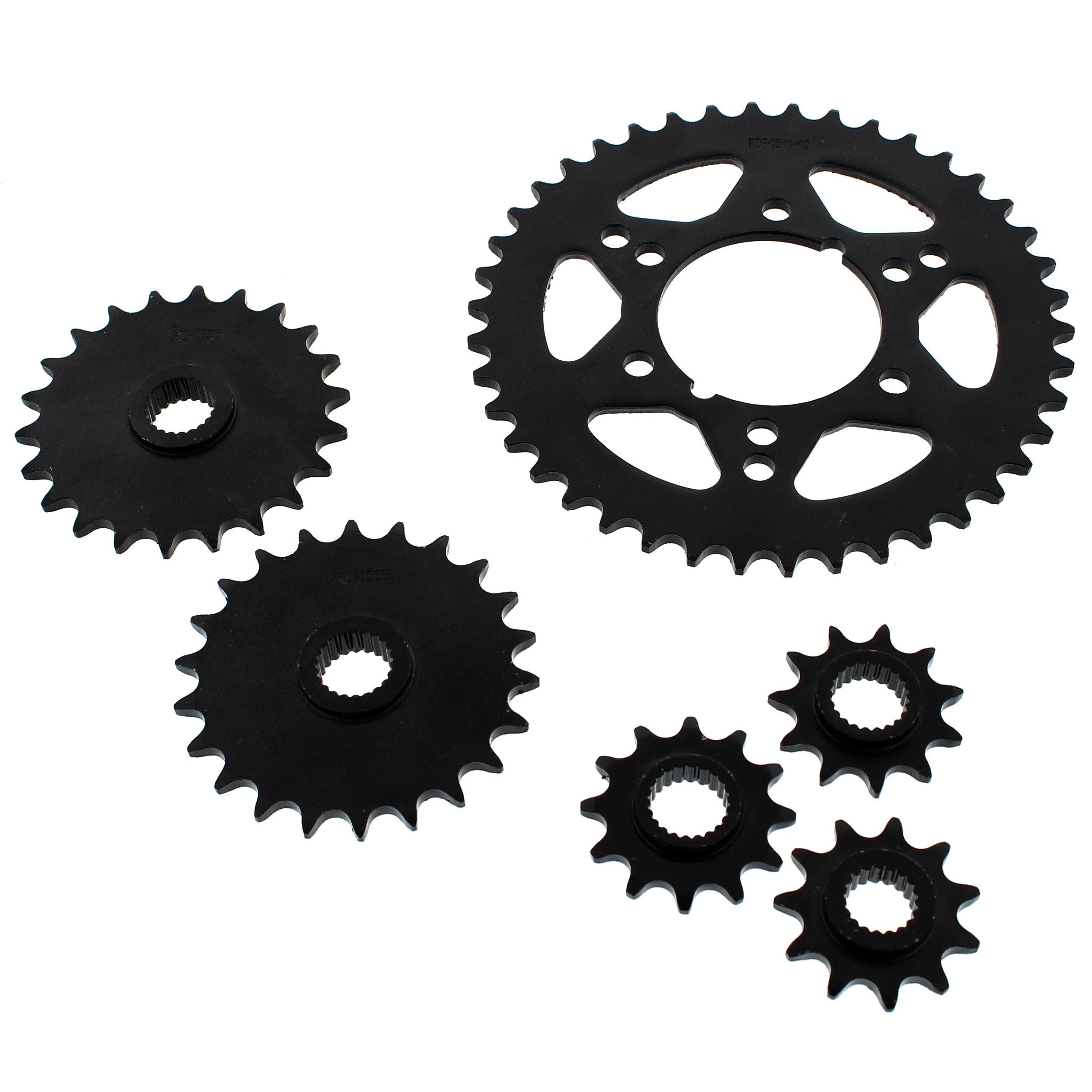 O-Ring Chain and 13//34 Sprocket Set Polaris 400L 2x4 1994-1995 400L