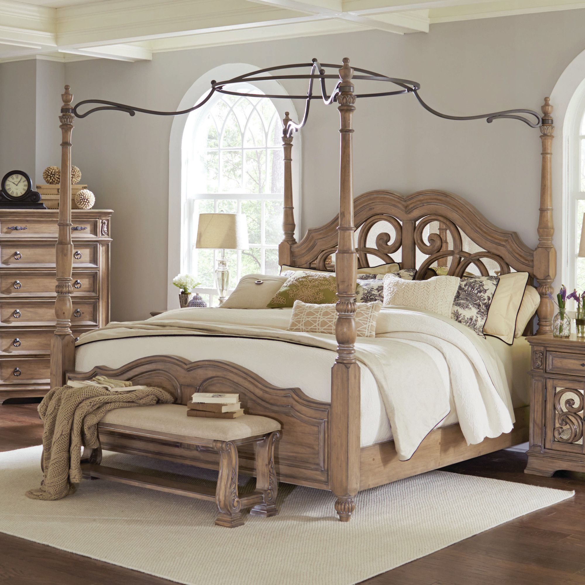 George canopy bed