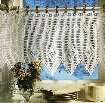 Rideaux Au Crochet