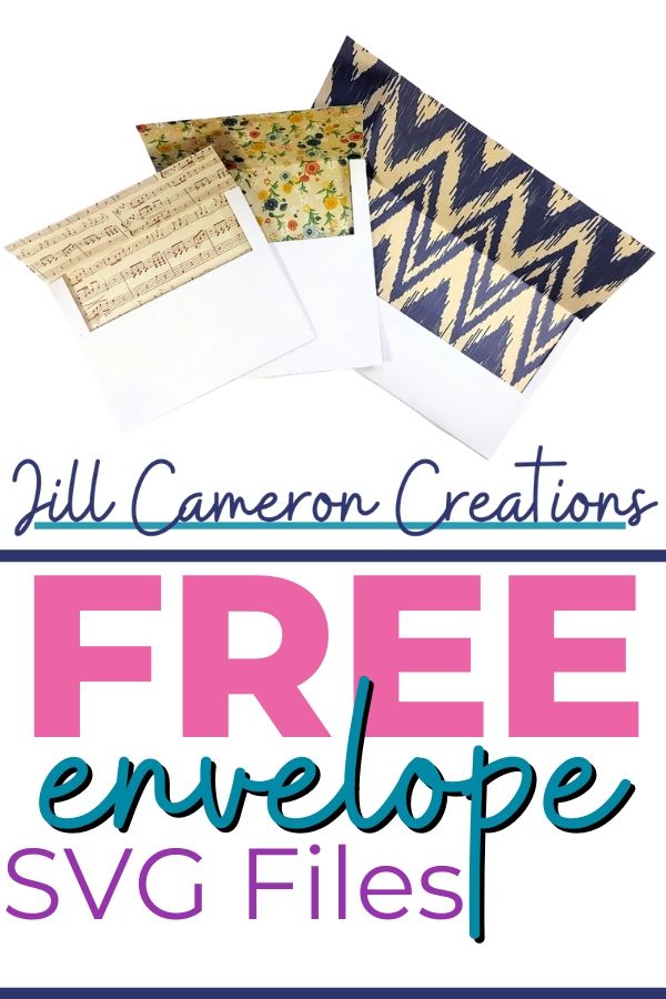 Download Three Free Envelope SVG Files | Envelope pattern, How to make an envelope, Card making