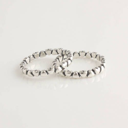 Love Heart Ring 925 Pendientes De Anillo De Plata Pura S925 Love Heart Ring 925 Pendientes De Anillo De Plata Pura S925