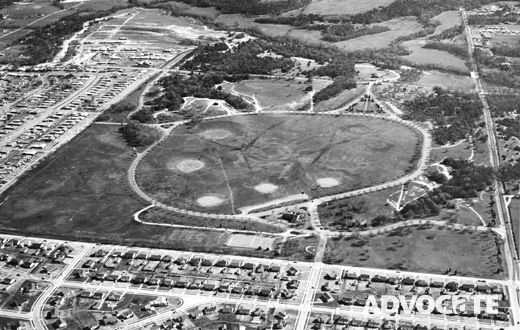 Aerial View of Kiest Park | Oak Cliff and Memories ...