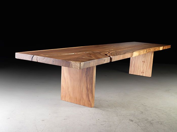 Phillips Collection Chamcha Wood Dining Table Modish Phillips Collection Chamcha Wood Dining Table Modish