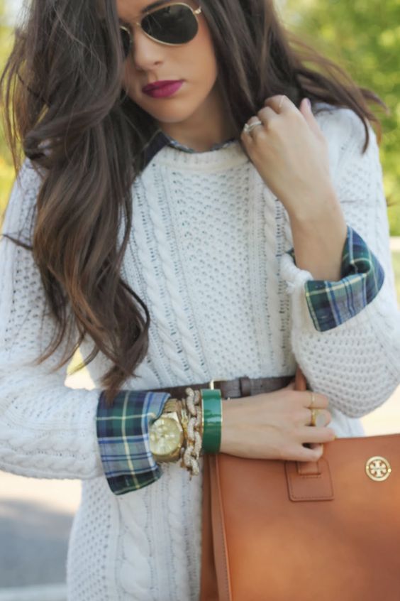 incredible sueter blanco mujer outfit con