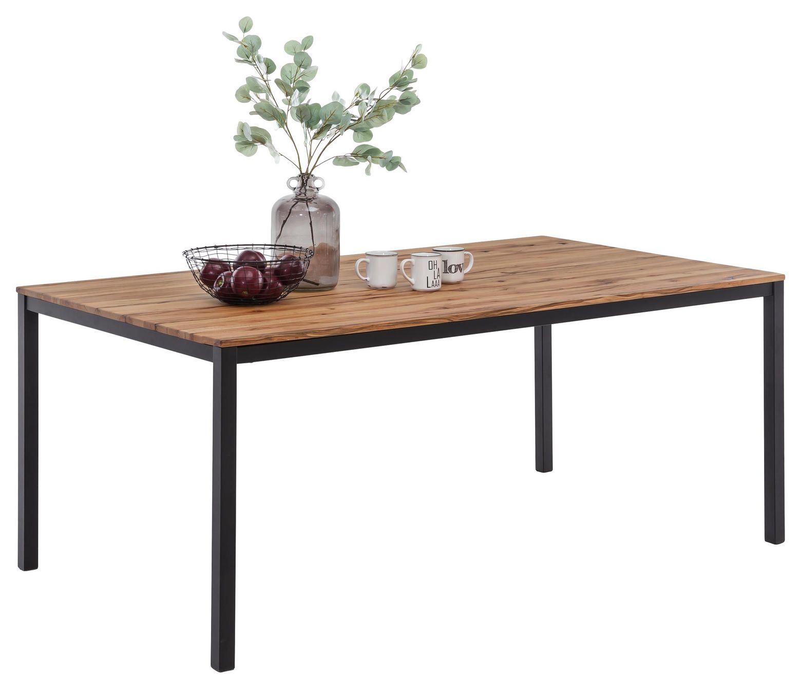 Esstisch Steel Oak Massive Eiche & DesignStahlgestell