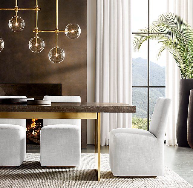 Glass Globe Mobile Chandelier Collection | RH Glass Globe Mobile Chandelier Collection | RH