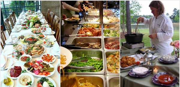 southern comfort food buffet for weddings | ... Sit-Down Dinner Buffet Style Catering or a contemporary Food Station | ideas for the big day | Pinterest | Sou…