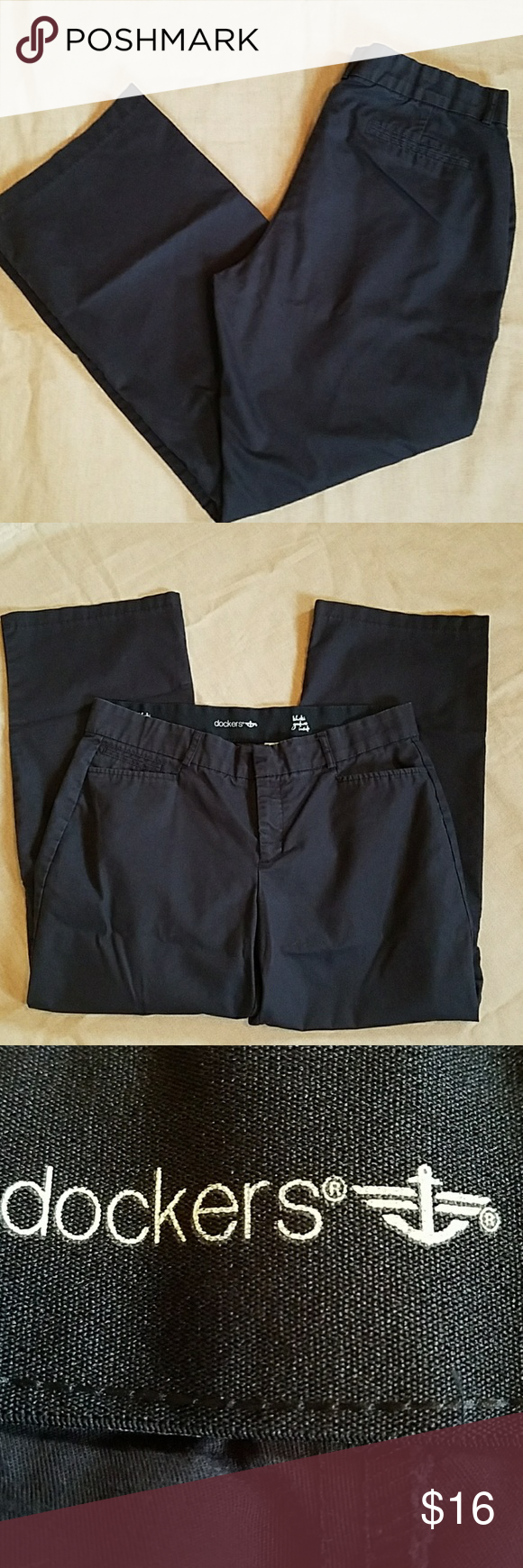 Dockers Stretch Khaki Goodness Inside Black Pant With Images Black Pants Clothes Design Dockers Pants