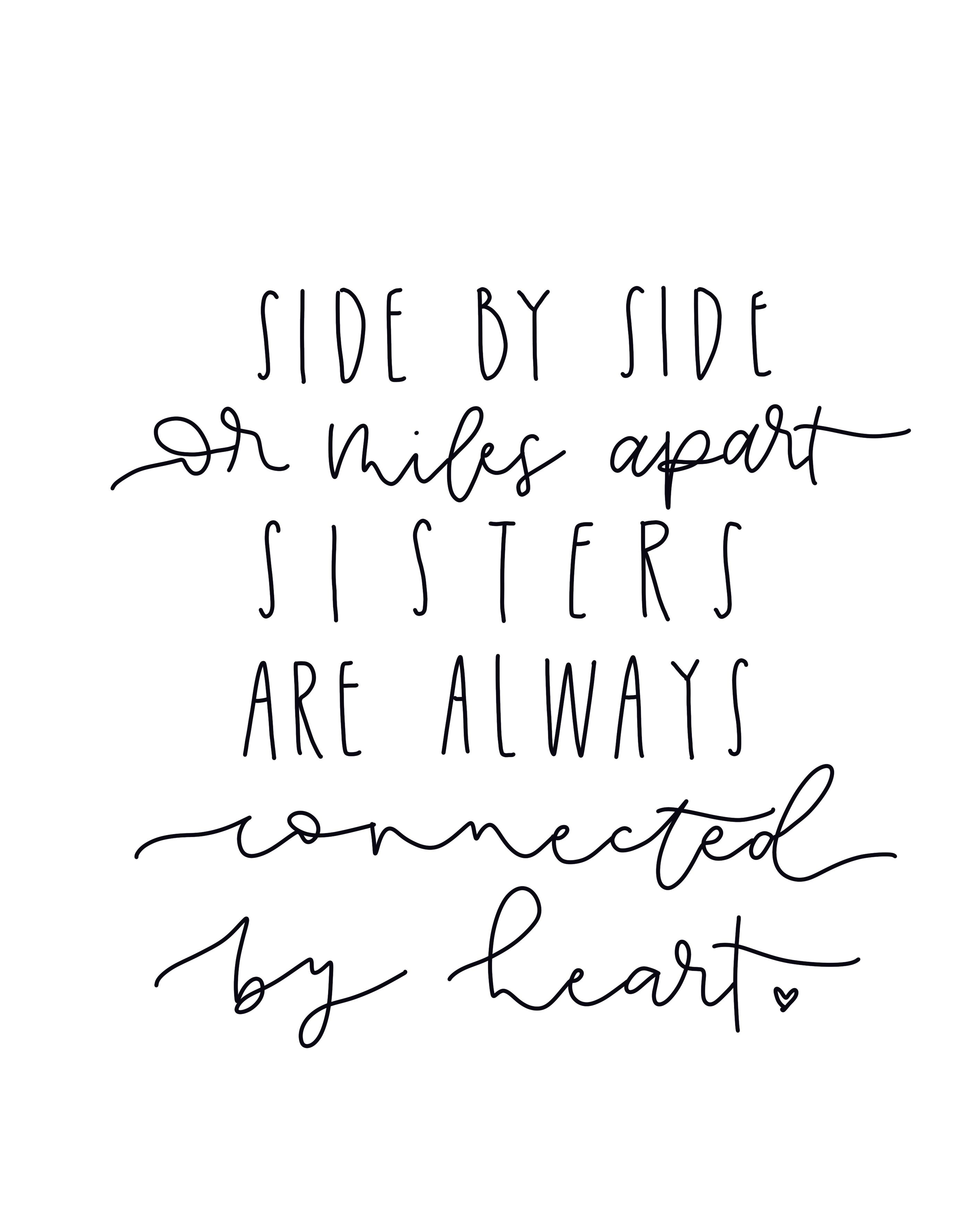 Always connected at heart ♥️ sisters are the best gift ever. . . #