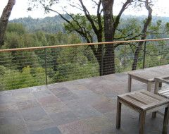 Design Workshop The Disappearing Guardrail Railings Outdoor Cable Railing Stainless Steel Cable Railing