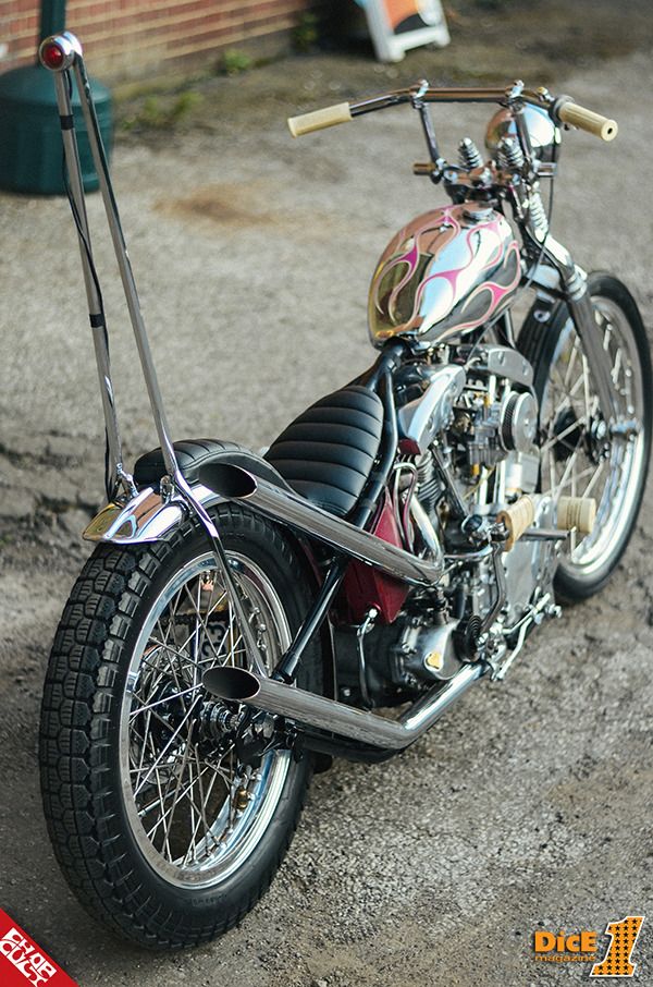 chopcult: “Take it all in! http://www.chopcult.com/news/articles/sneak-peek-at-dice-issue-80.html ” Harley Davidson Chopper, Moto Chopper, Classic Harley Davidson, Chopper Motorcycle, Bobber Chopper, Harley Davidson Motorcycles, Motorcycle Garage, Girl Motorcycle, Motorcycle Quotes