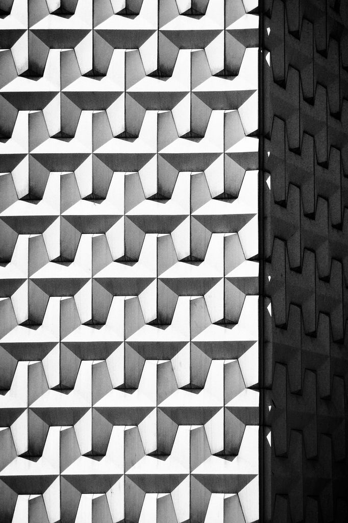 Barcelona Architectural Elements Texture Design Geometric Pattern