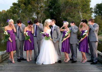 Lavender Purple Ivory Grey Romantic And Elegant Wedding Colour