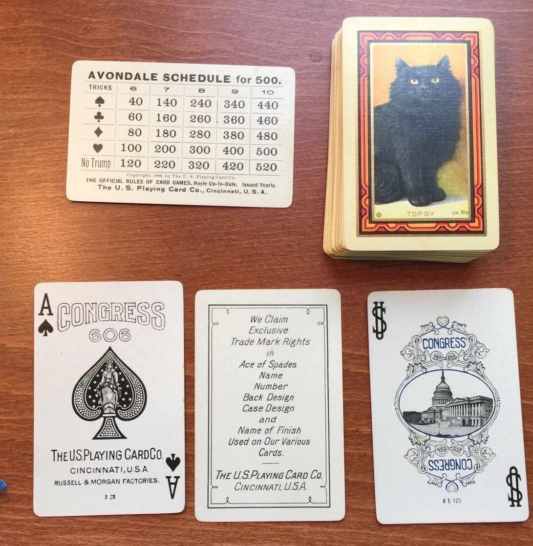 dating congress playing cards