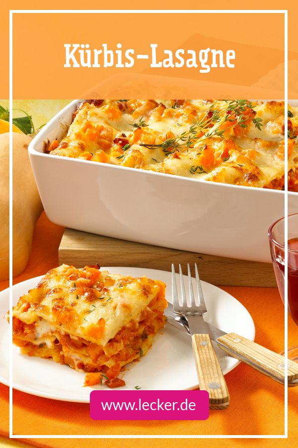 Kürbis-Lasagne #vegetariandish