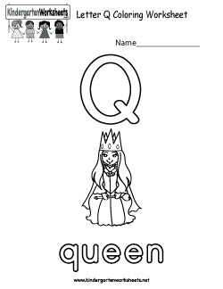 letter q coloring worksheet alphabet worksheets color worksheets