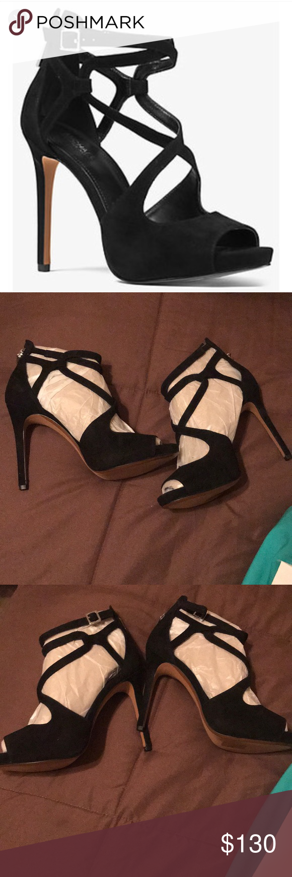 michael kors catia heels