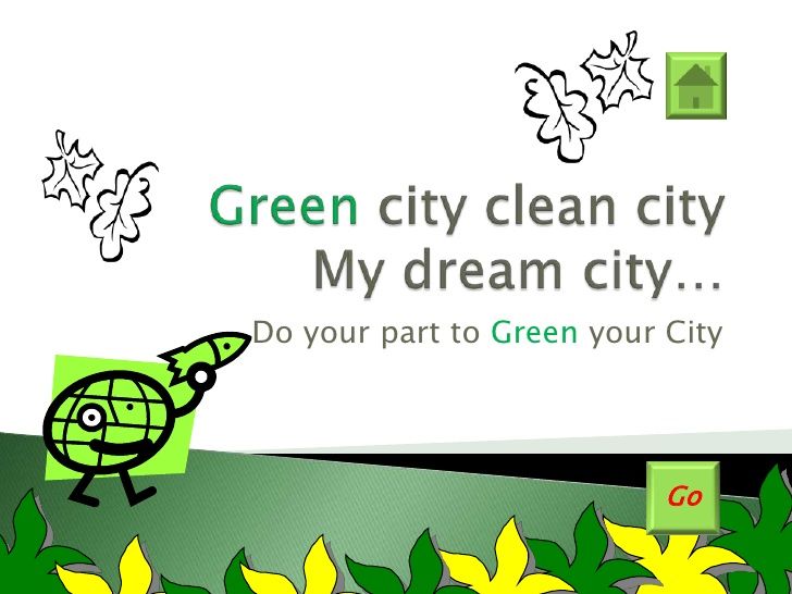 essay on clean and green