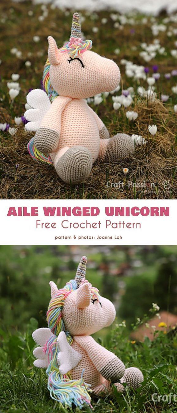 Amigurumi Unicorn Free Crochet Patterns
