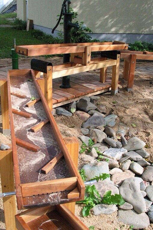 Wasserspielplatz Selbstbauanleitung #Bauanleitung #Spielplatz #Wasser … - Bildung Ideen & DIY #selfwatering