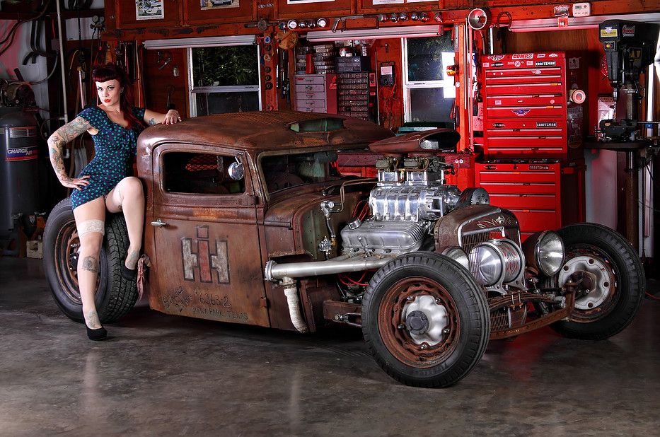 Pin by DX on Cars & Girls Rockabilly cars, Rat rod, Best