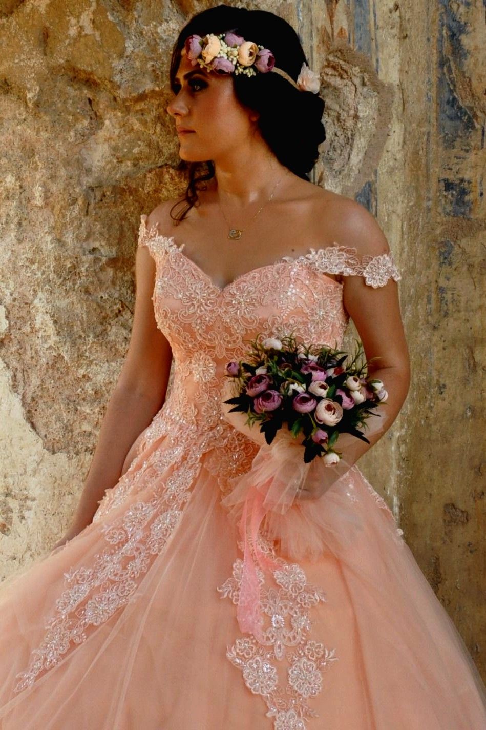 Somon Rengi Nisanlik Modelleri Gelinlik The Dress Somon Somon Rengi Nisanlik Modelleri Gelinlik The Dress Somon
