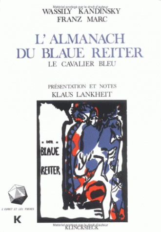 L Almanach Du Blaue Reiter Le Cavalier Bleu Cavalier Bleu Wassily Kandinsky Franz Marc