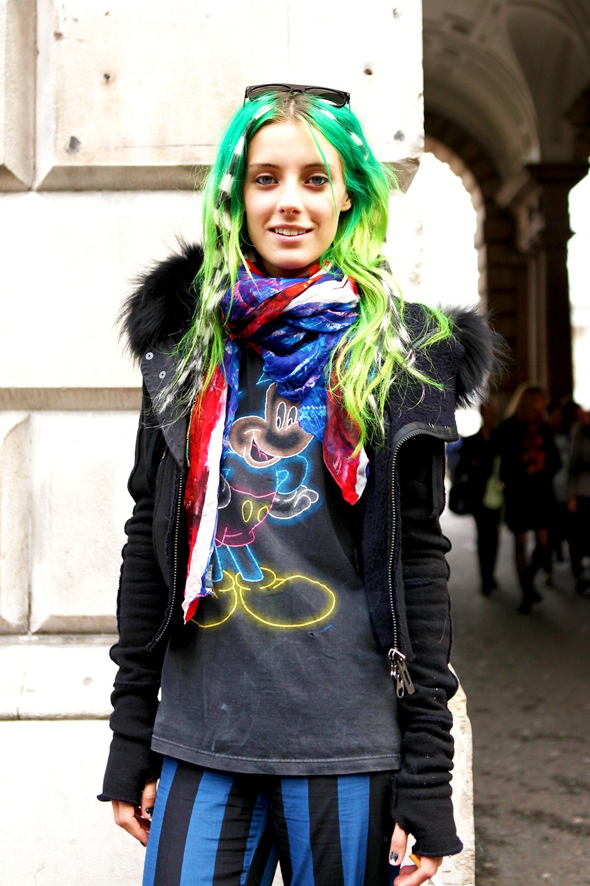 chloe n rgaard green hair green hair girl chloe chloe n rgaard green hair green hair girl chloe