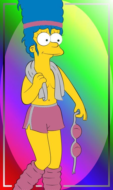 Marge Takes Off Her Bra By Leif J On Deviantart Simpsons Characters Marge Marge Simpson 