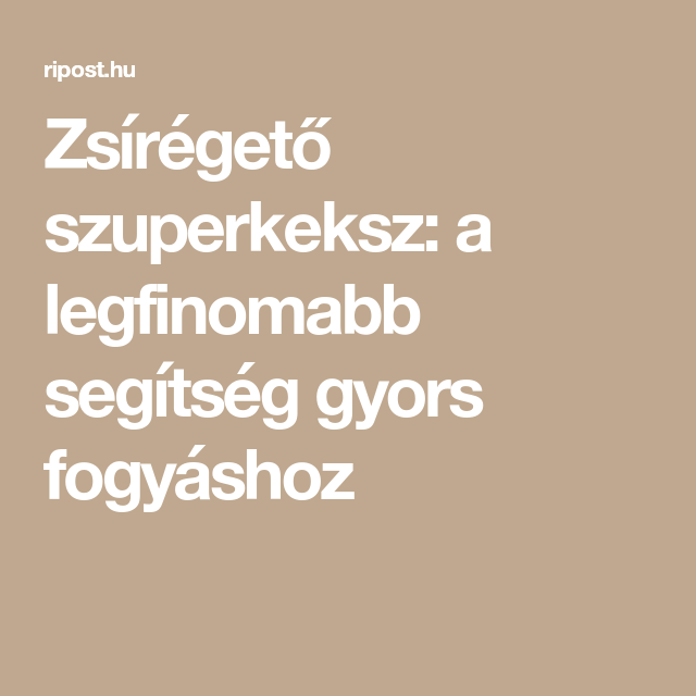 legjobb előételeket a fogyáshoz)