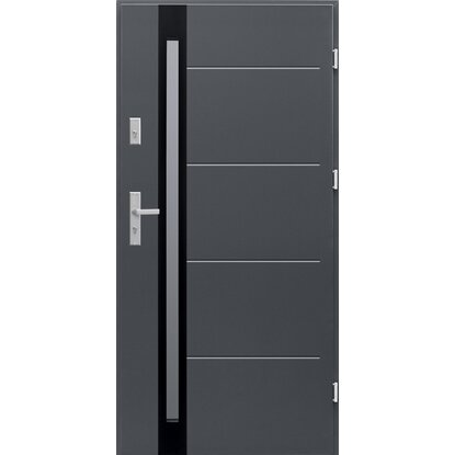 SplenDoor Drzwi zewnętrzne Magma antracyt 90P kupuj w OBI
