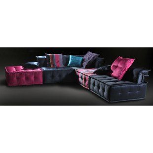 Purchase Jaime Sectional With Ottoman By Mercer41 Sofas Sectionals Loveseats Fabric Sectional Sofas Modern Fabric Sectional Sofa Modular Sectional Sofa