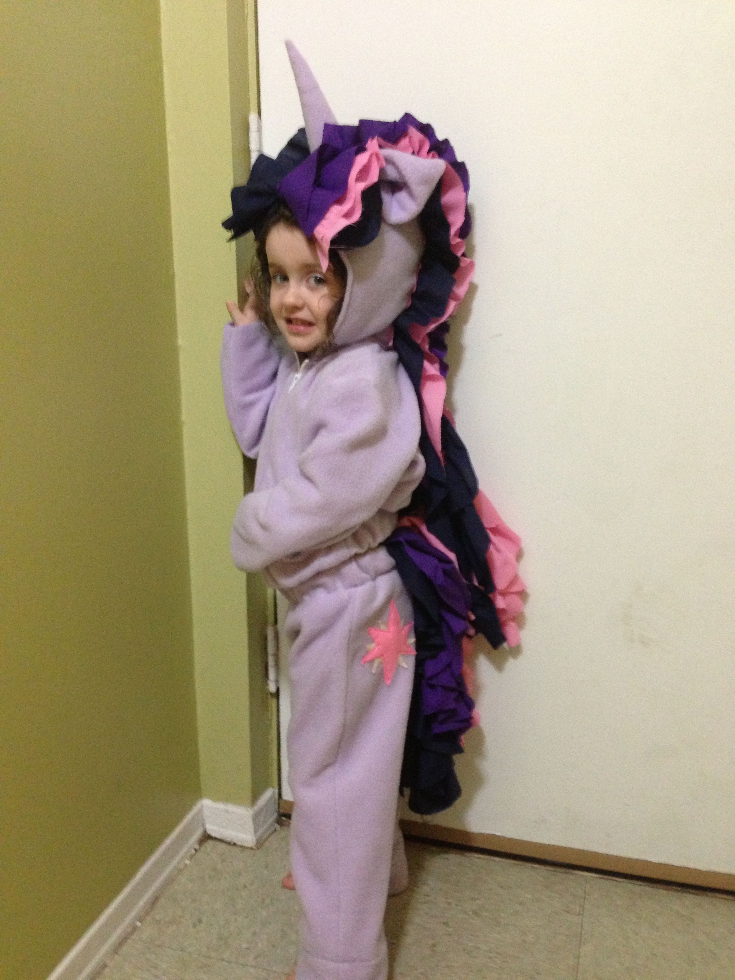 Twilight Sparkle Classic My Little Pony Fancy Dress Up Halloween Child Costume