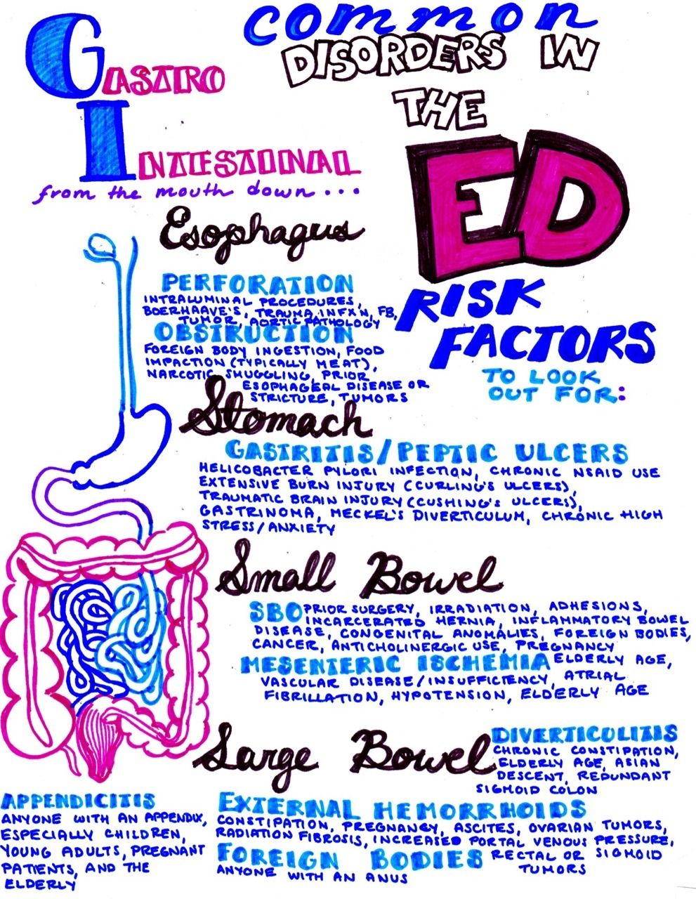 common gi disorders in the ed and risk factors to look gastrointestinal nurse