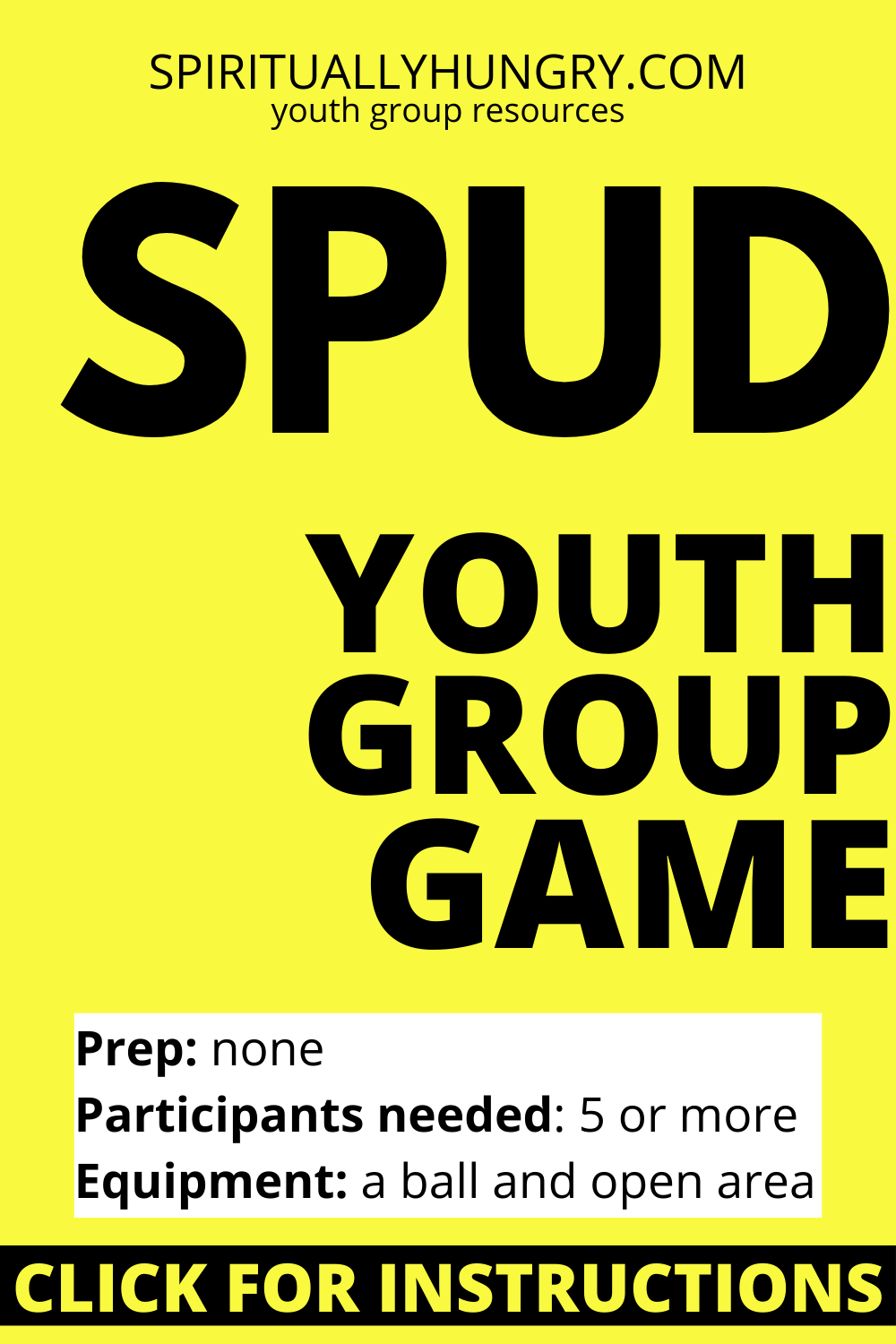 Spud Game Rules And Instructions