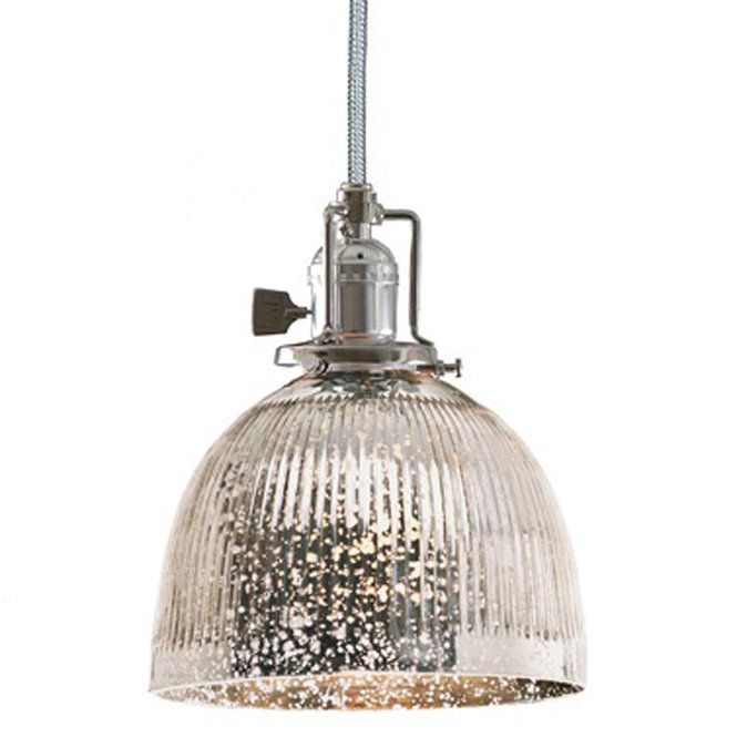 Ribbed Dome Mercury Glass Shade Pendant Light Island - Ribbed Dome Mercury Glass Shade Pendant Light Ribbed Dome Mercury Glass Shade Pendant Light Island - Ribbed Dome Mercury Glass Shade Pendant Light