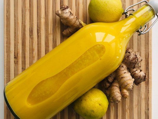 Ingwer-Shot — der ultimative Erkältungskiller