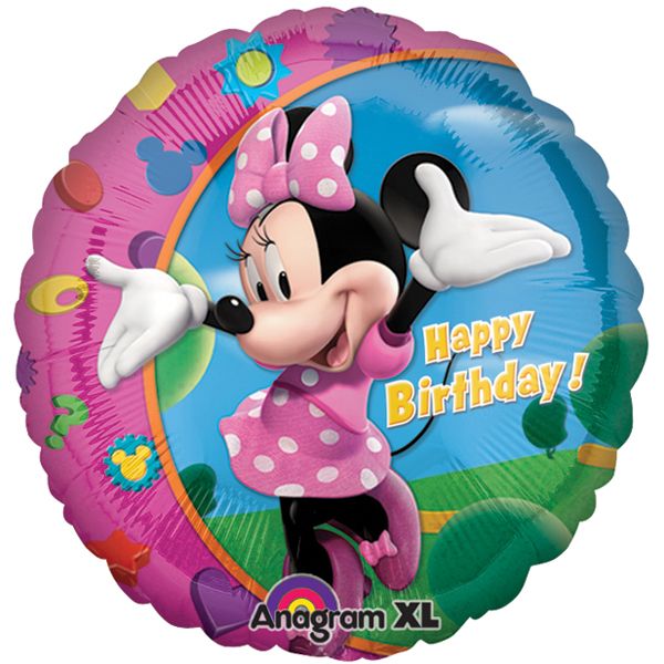Minnie Mouse 18/" Foil Balloons Kids Birthday Minnie Mouse Design Baloon