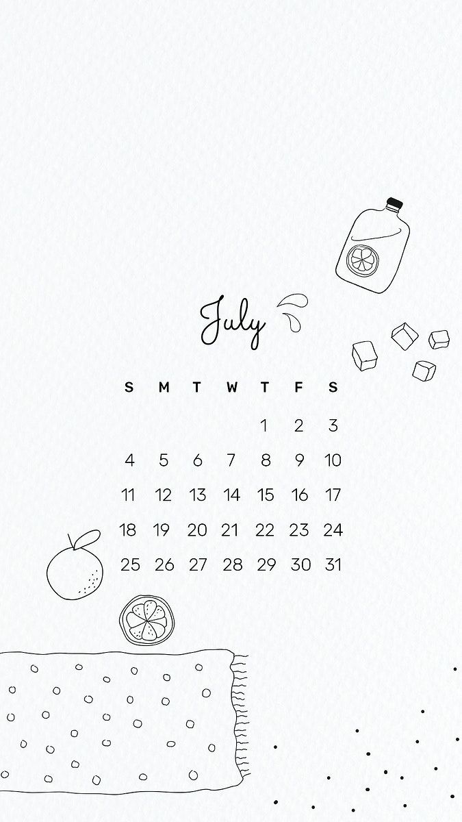 July 2021 mobile wallpaper psd template cute doodle drawing | premium image by rawpixel.com / sasi October Calendar, Cute Calendar, Calendar Stickers, 2021 Calendar, Calendar Printable, Print Calendar, Monthly Calendar, Calendar Background, Calendar Wallpaper